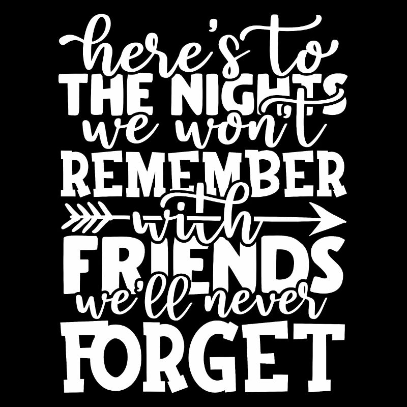 Amitié Camping Aventure Citation Typographique