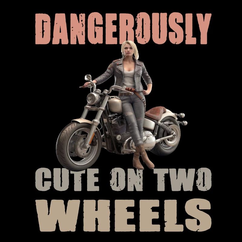 Dangerously On Two Wheels Motorradfaherin