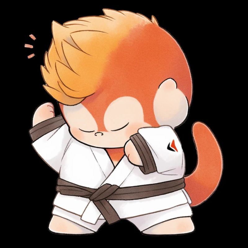 Orang-outan de judo
