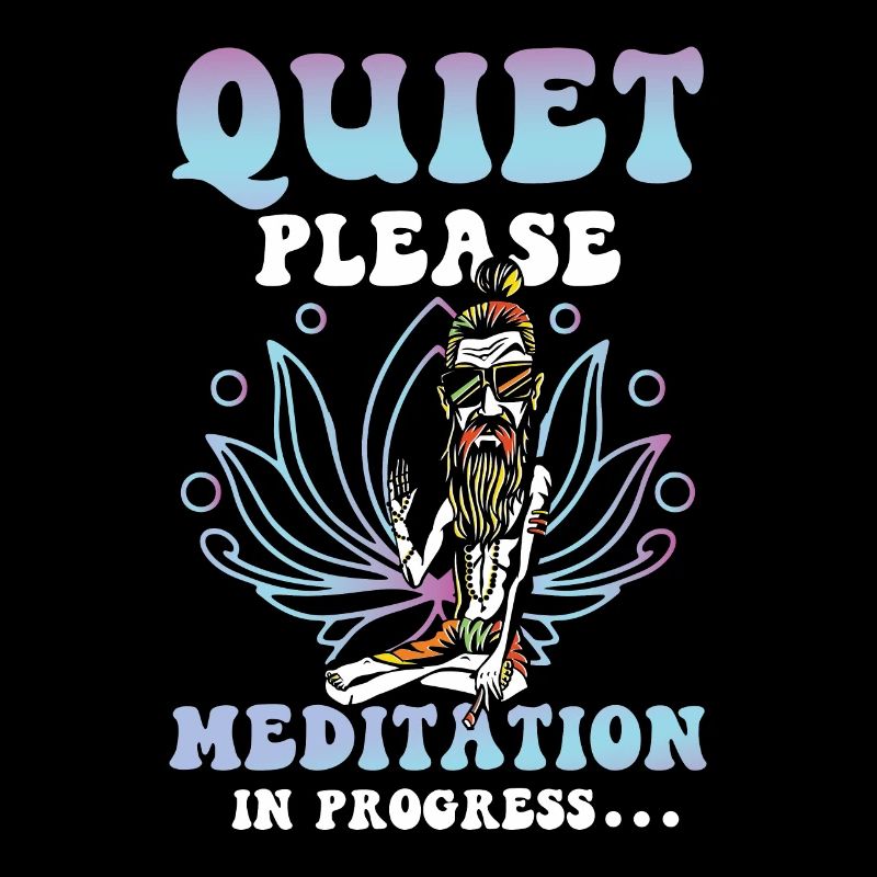 Quiet Please Meditation In Progress