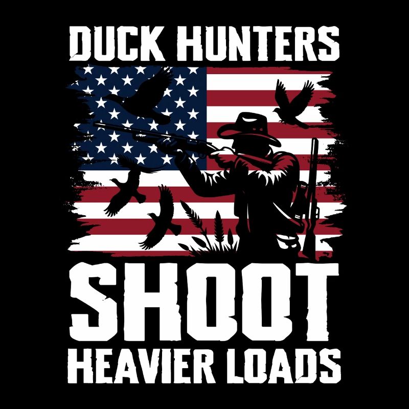 Duck hunters shoot heavier loads flag