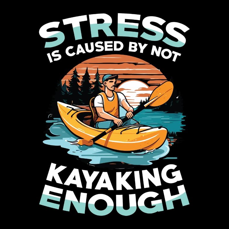 Stress Wird Durch Zu Wenig Kajakfahren Verursacht