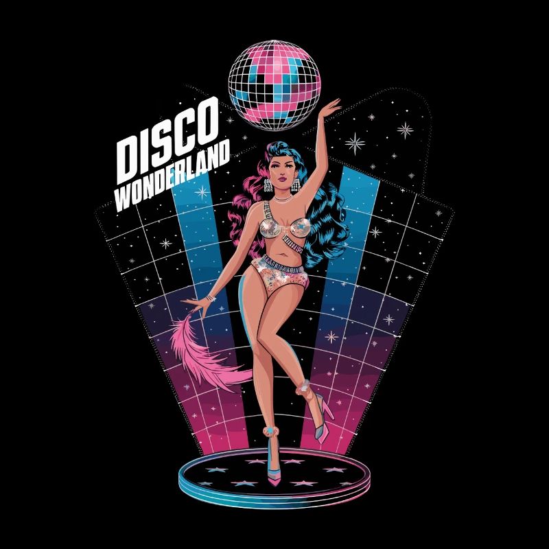 Disco Wonderland Rétro Glamour Danse