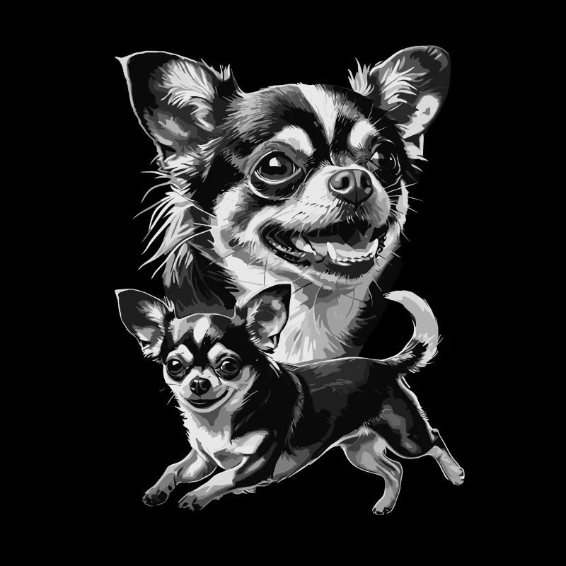 Chihuahua Charm : Compagnons affectueux dans le