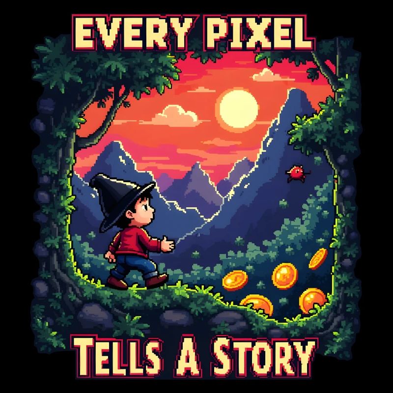 Chaque pixel raconte une histoire - Retro Gaming