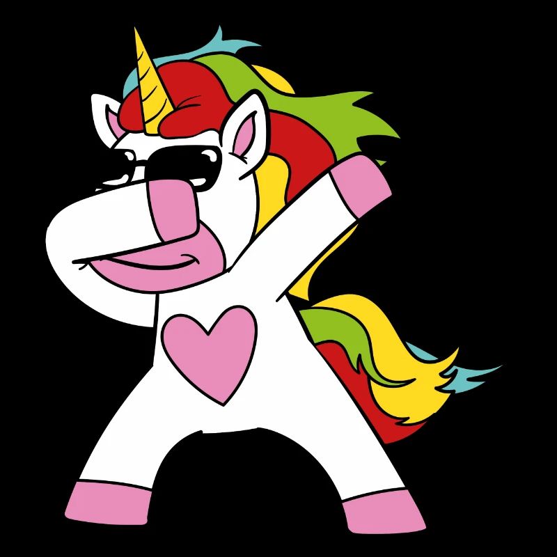 Dabbing unicorn