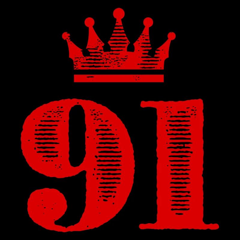 91 Number crown