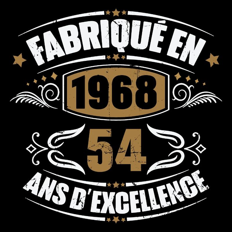 Fabriqué en 1968, 54 ans d'excellence