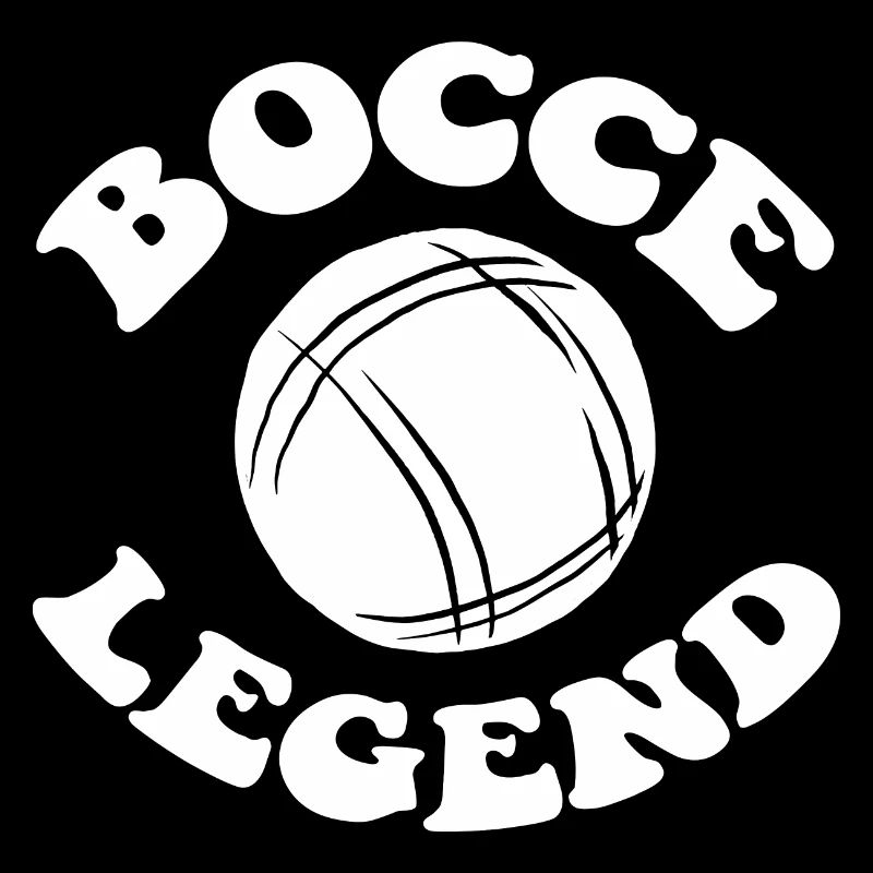 Bocce Legend Spruch Bocce Ball mit Jack Bocci