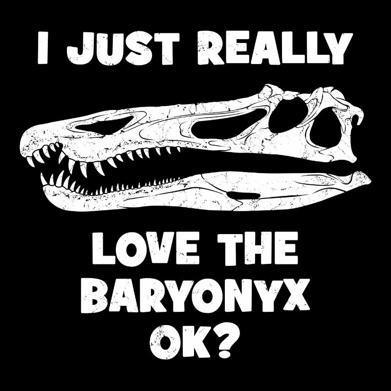 Baryonyx Fossil Head