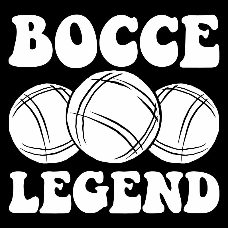 Bocce Legend Spruch Bocce Ball mit Jack Bocci