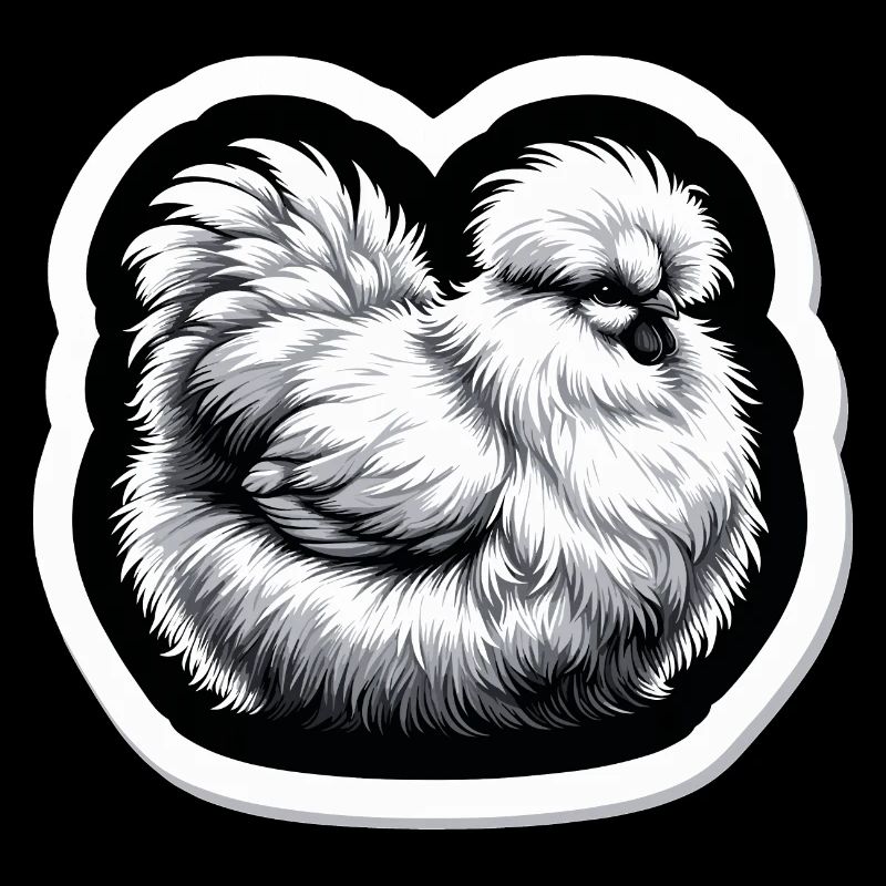 Silkie Chicken Fluffy Chicken Silkies
