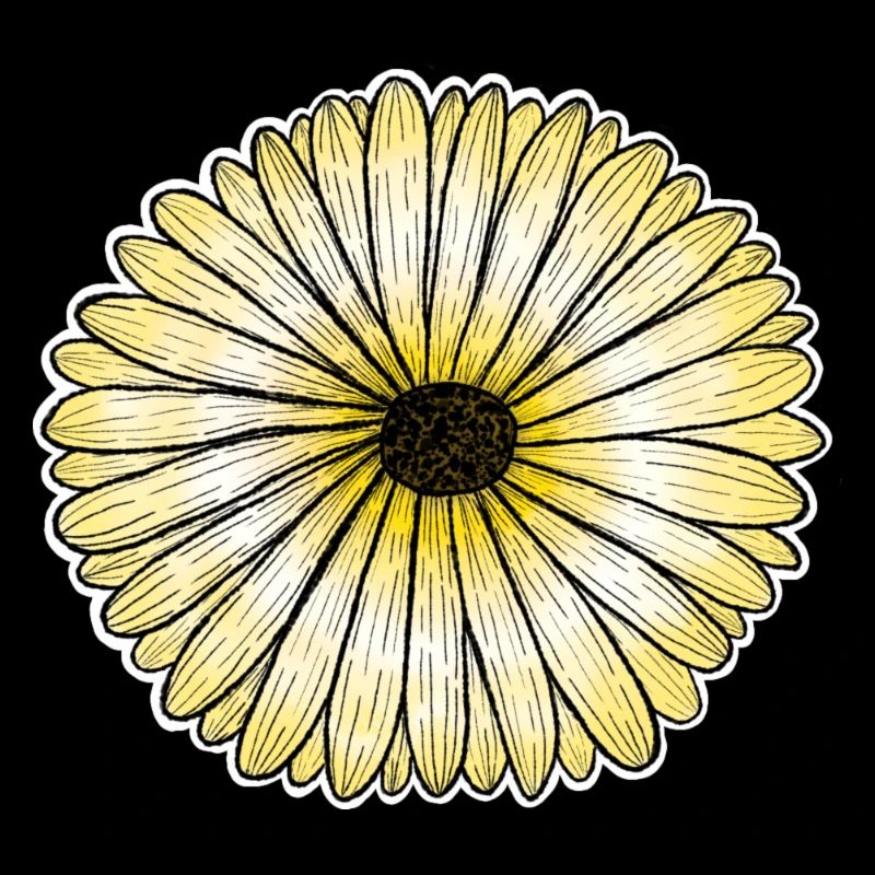 Gelbes Gänseblümchen