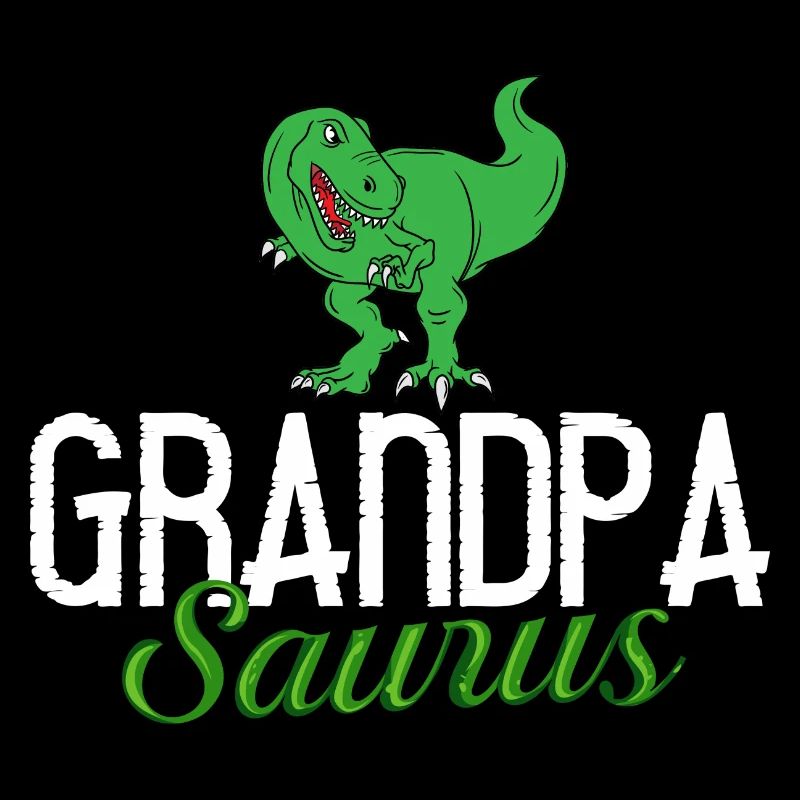 Opa Dinosaurier Großvater Saurus Opasaurus