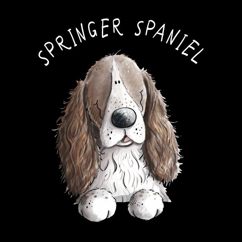 Englischer Springer Spaniel I Comic Hund Geschenk