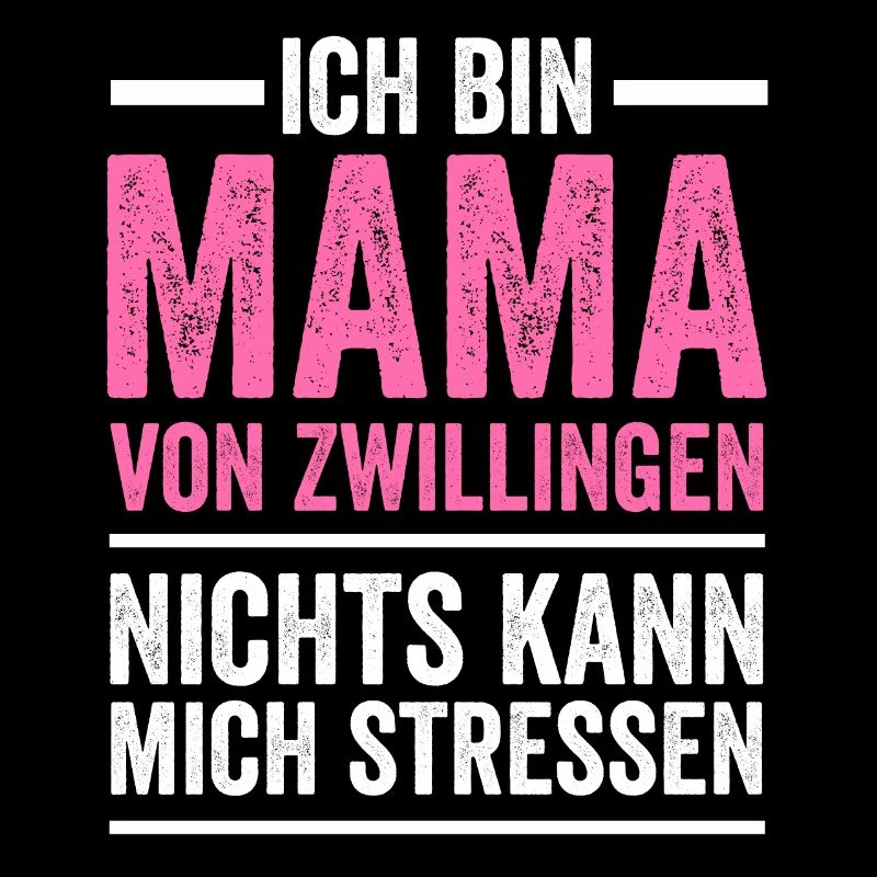 Zwillinge Mutter Mama Muttertag