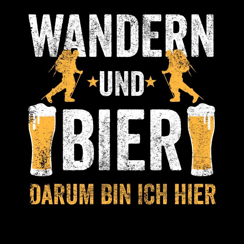Wandern Bier Wanderer Wandersport