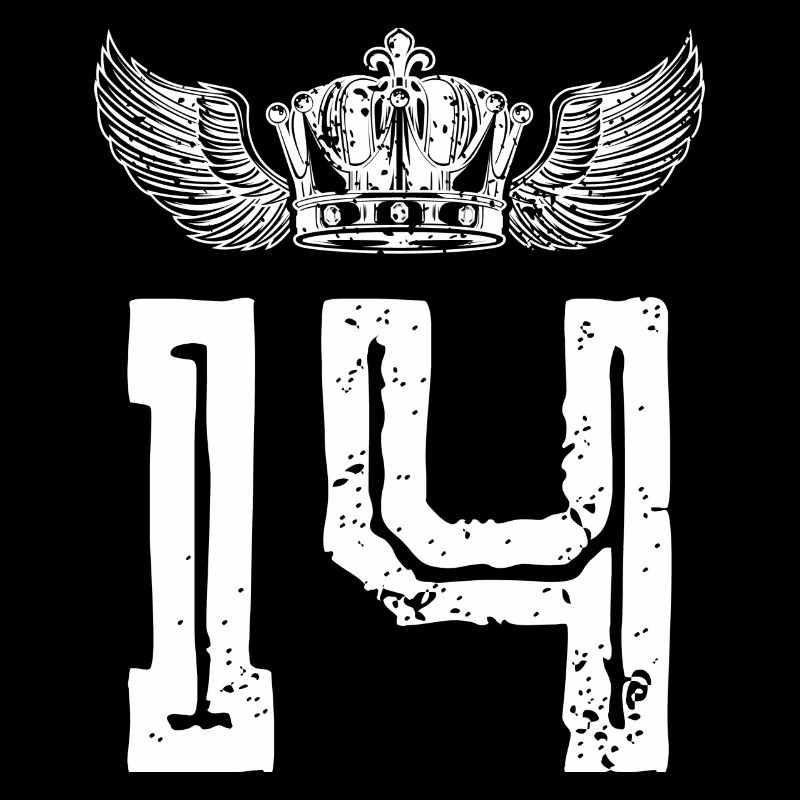 14 Number crown