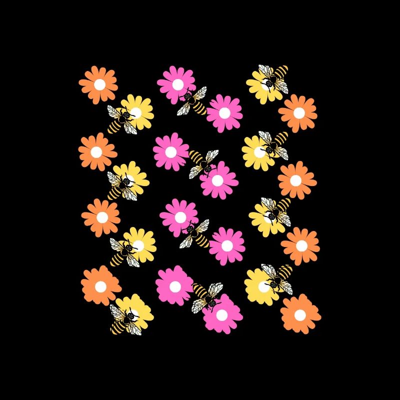 Bee flowers gift idea