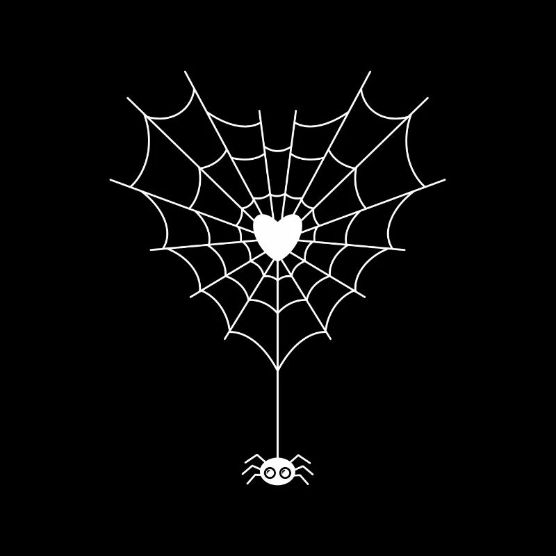 Spider in spider web