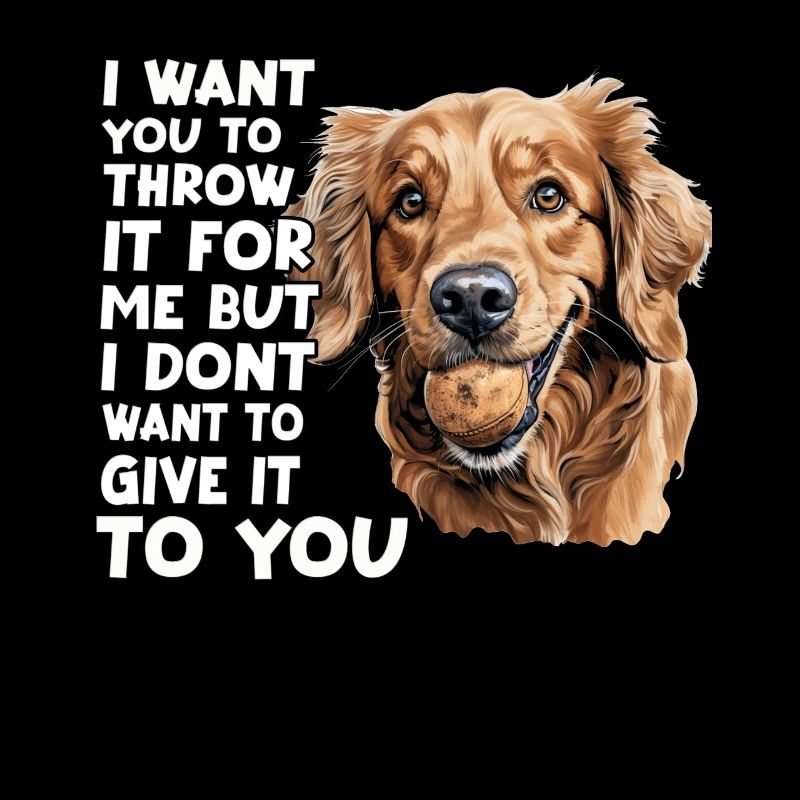 Golden Retriever Propriétaire de chien T
