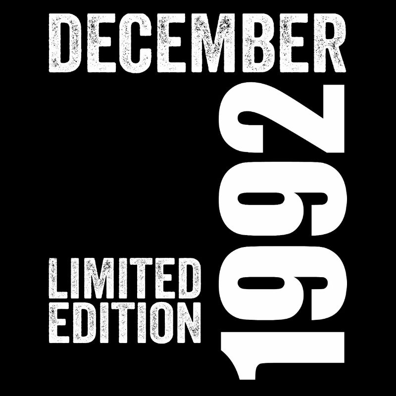 Retro Geburtstagsgeschenk - Dezember 1992