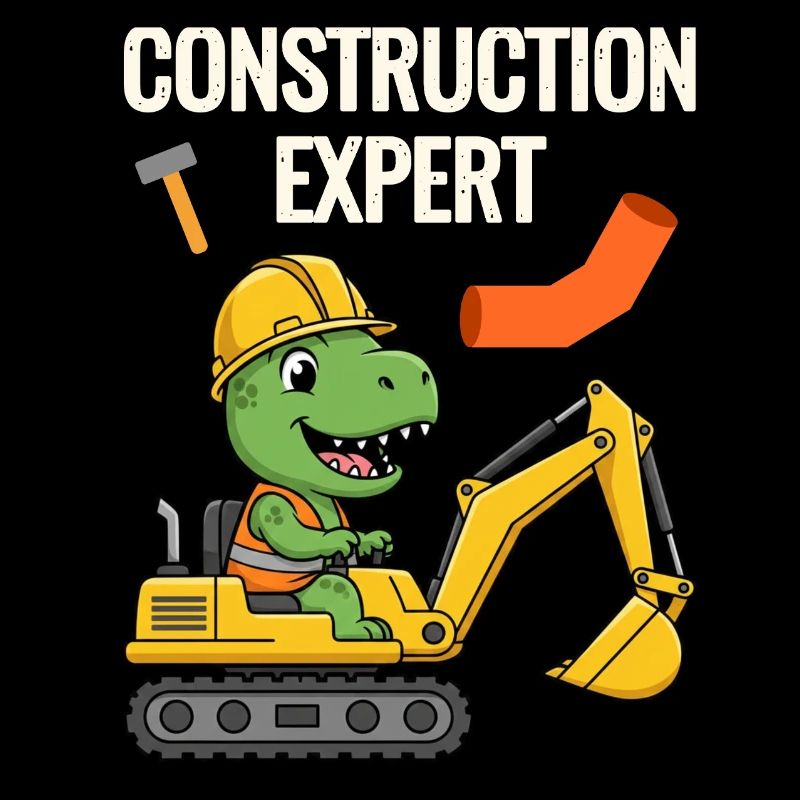 Bauarbeiter Dino