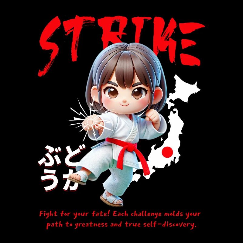 Chibi Karateheld Strike