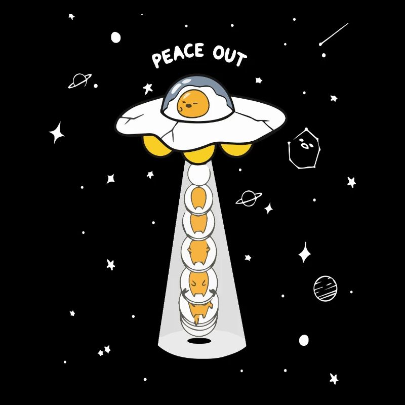 Peace Out UFO-Eier