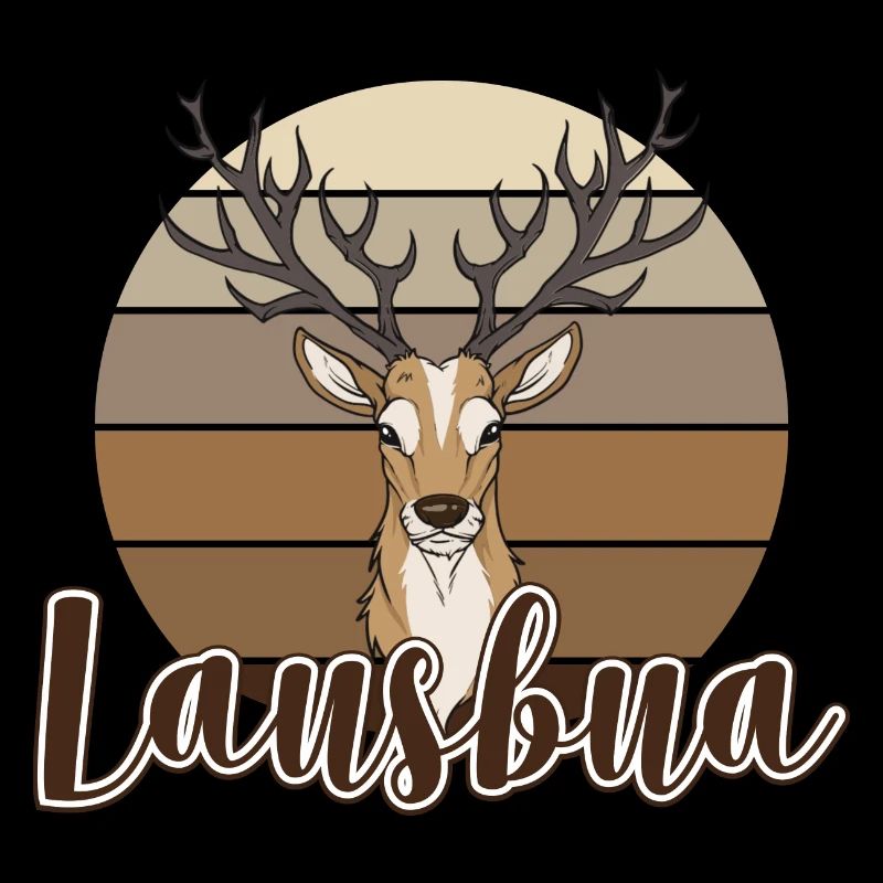 Lausbua Hirsch Lederhosen