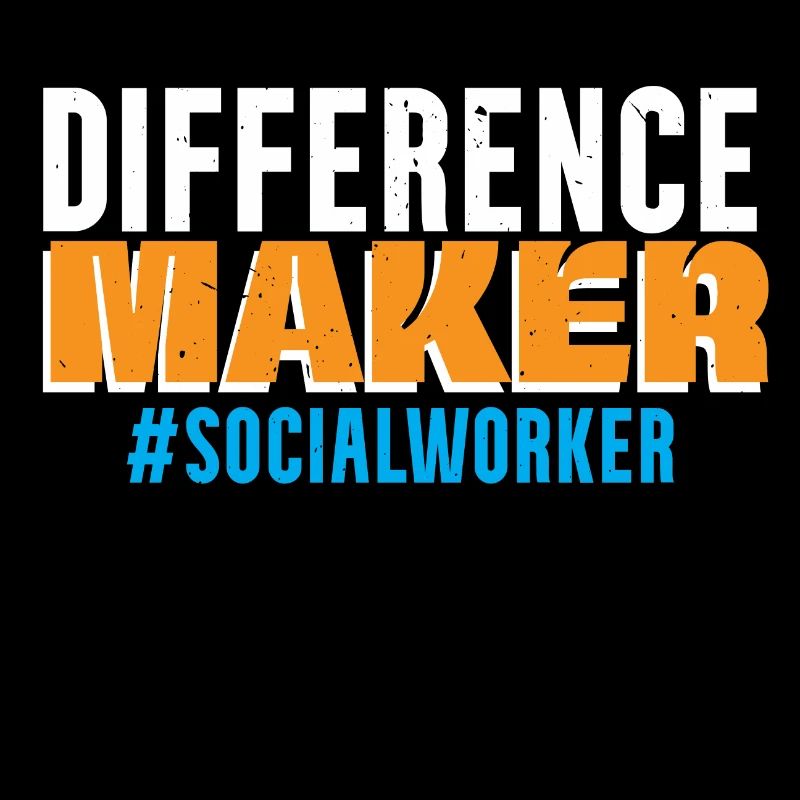 Difference Maker Social Worker Job Social Well-being