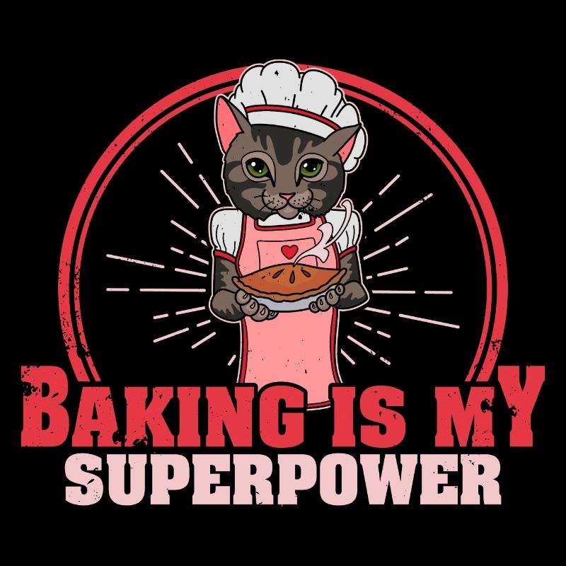Cat Baker Hobby Baker Pastry Biscuits