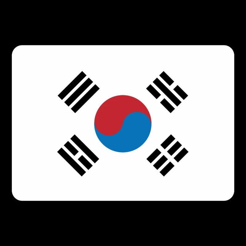 SÜD-KOREA FLAGGE