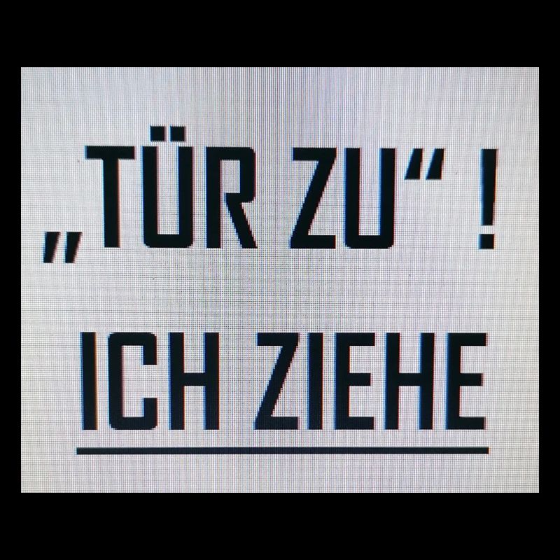 Tür zu