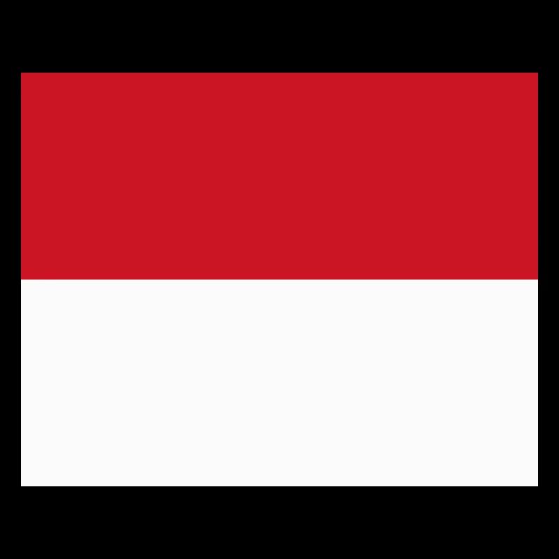 Flagge von Monaco / Drapeau Monaco