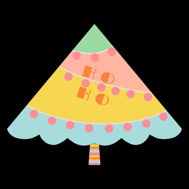 Fröhlicher Weihnachtsbaum