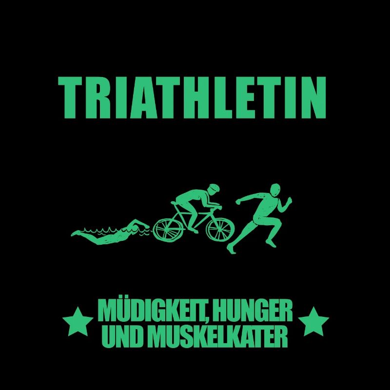 Triathletin Geschenk • Triathlet Training Shirt