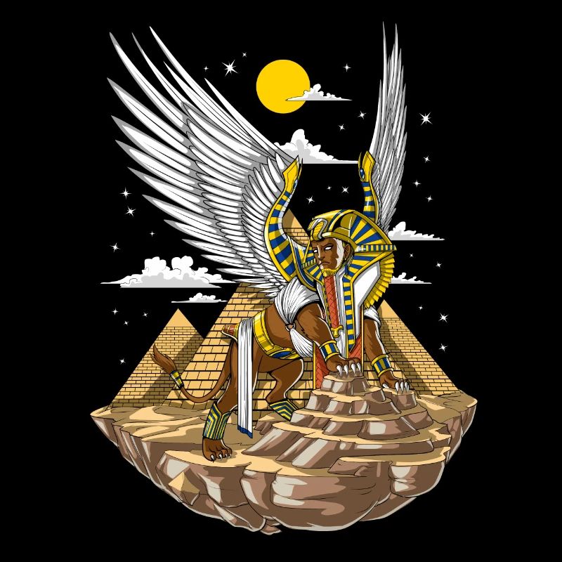 Pyramides Egyptiennes Sphinx Pharaon Dieu