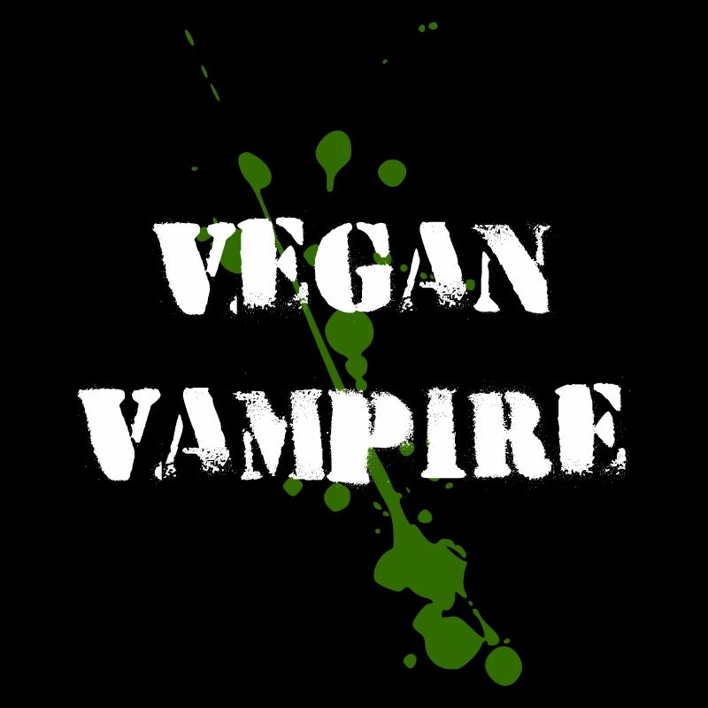 Vegan Vampire Veganer Vampir Halloween