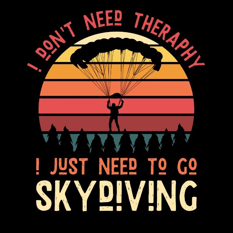 SKYDIVING Fallschirmspringer Theraphy