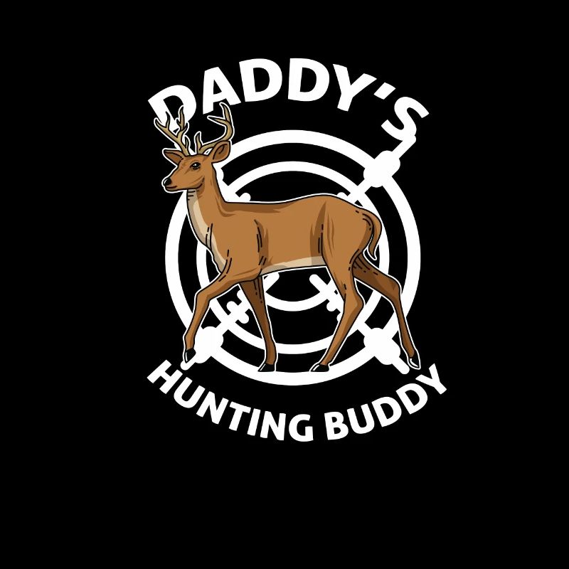 Deer Daddy Hunting Buddy Hunter Buck Gift