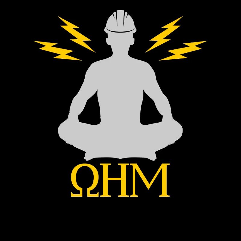 Ohm Meditating Electrician Construction