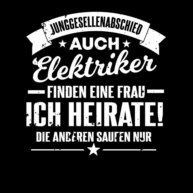 Junggesellenabschied Elektriker JGA Bachelor