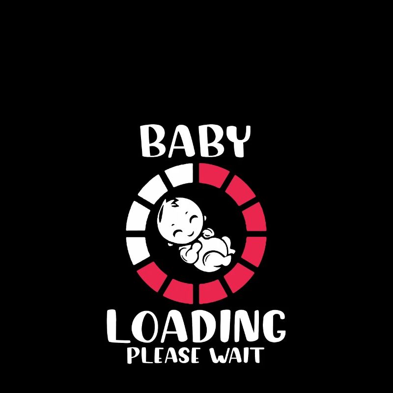 Witziges Geschenk werdende Mutter baldige Geburt M