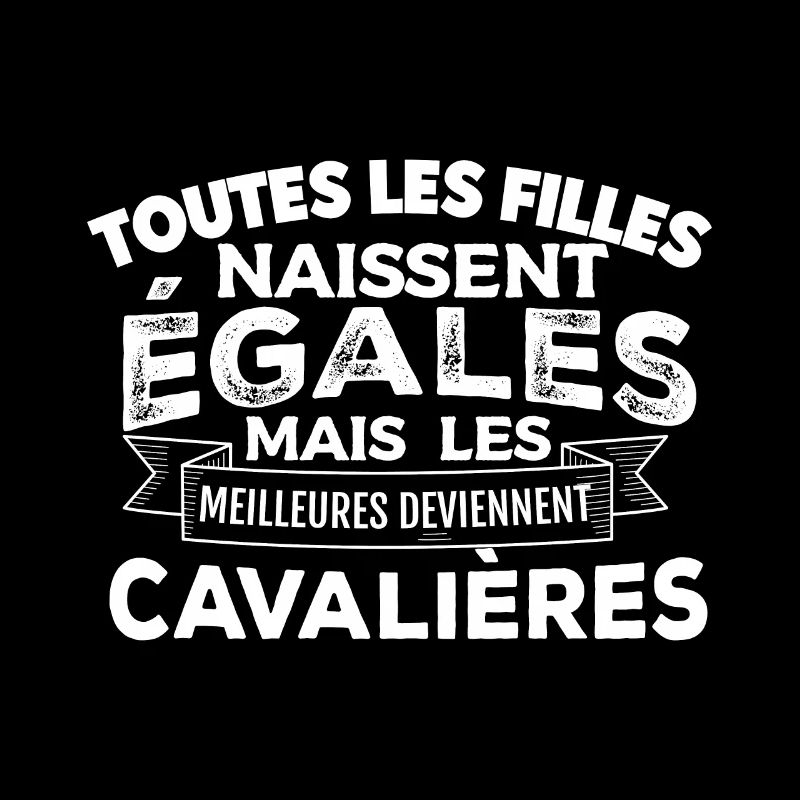 Les meilleures filles deviennent cavalières