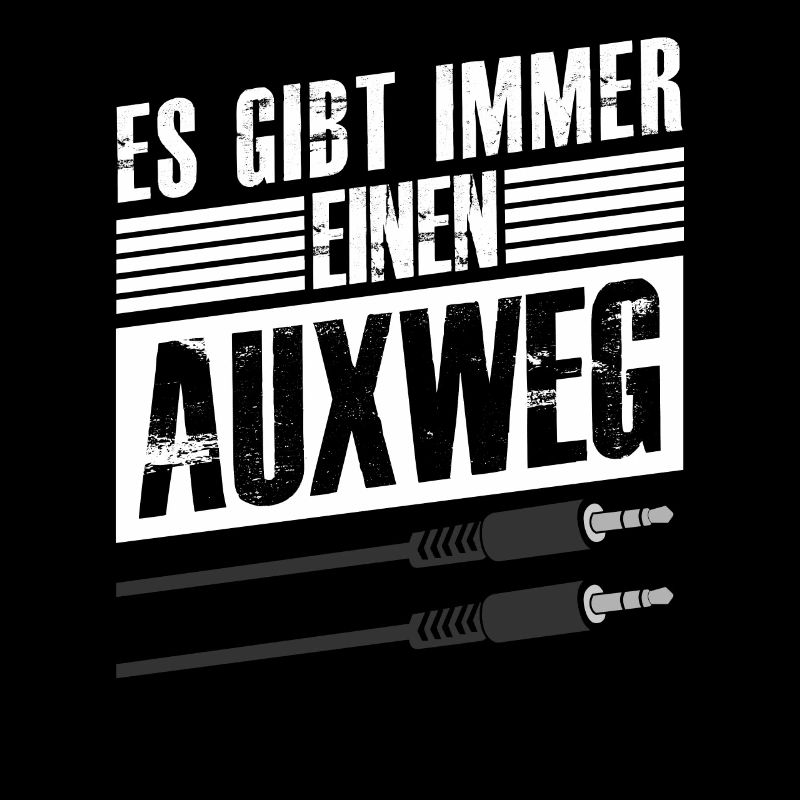 Sound engineer nerd with Auxweg saying