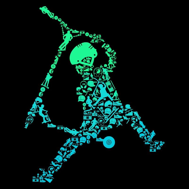 Scooter Stunt Tretroller Geschenk