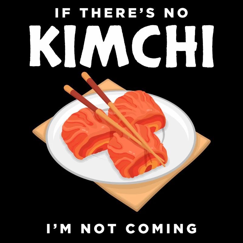 Ne vient pas de cuisine coréenne KFood Kimchi design