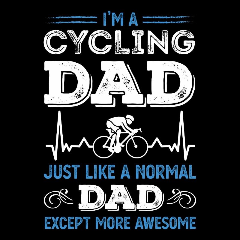 Fantastisches Radfahrer-Papa-lustiges Radfahrer-Geschenk