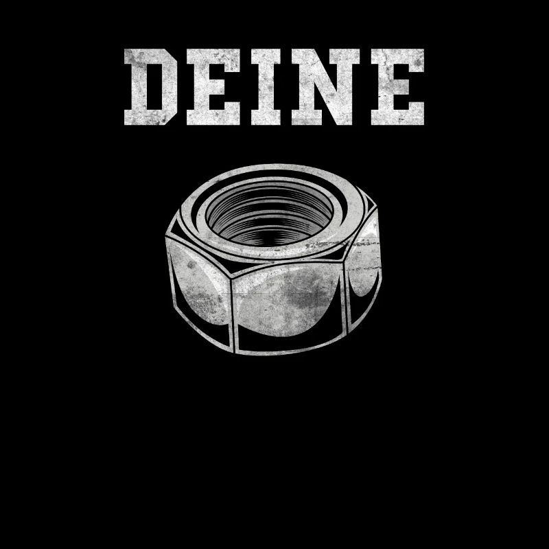 Schraubenmutter Mechaniker Werkstatt Deine Mutter